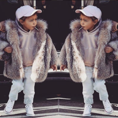 North West Makes Modeling Debut, Appears In Her First Fashion Campaign